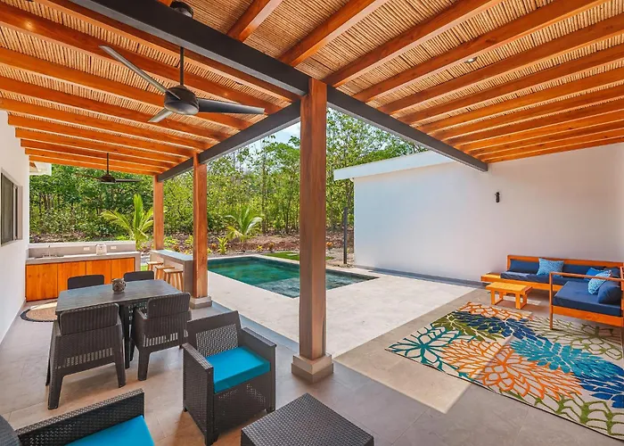 Сasa de vacaciones Stylish Private Tropical Escape-10 Mins From Tamarindo *