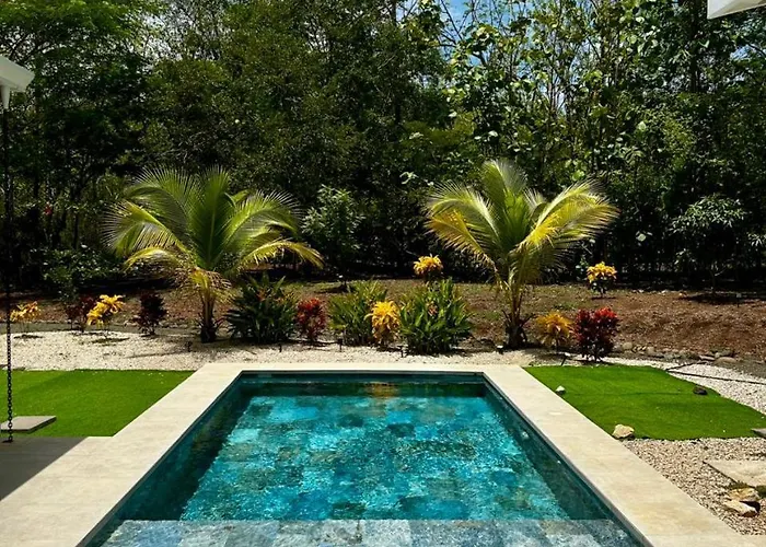 Stylish Private Tropical Escape-10 Mins From Tamarindo Villarreal